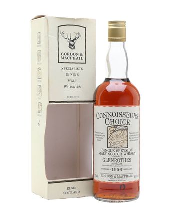 Glenrothes 1956 30 Jahre alt Connoisseurs Choice Gordon & Macphail