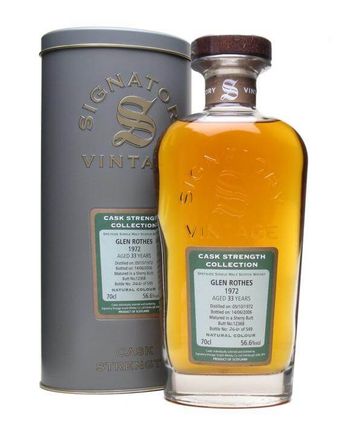 Glenrothes 1972 33 Jahre alt Sherry Butt Signatory Cask Strength Collection