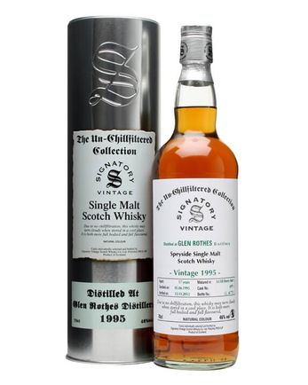 Glenrothes 1995 17 Jahre alt Sherry Butt #6975 Signatory Un-chillfiltered Collection