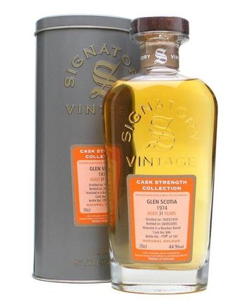 Glen Scotia 1974 31 Jahre alt Signatory Cask Strength Collection