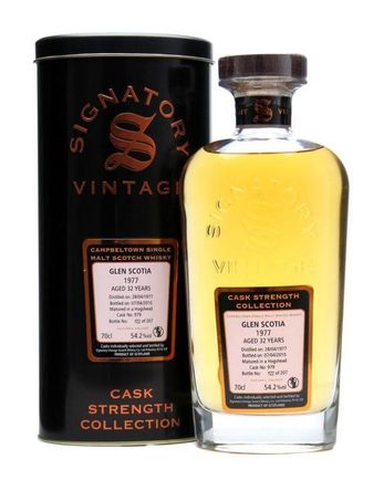 Glen Scotia 1977 32 Jahre alt Cask #979 Signatory