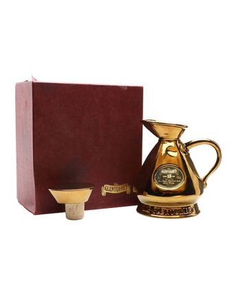 Glenturret 15 Jahre alt Gold Ceramic Bottled 1980s