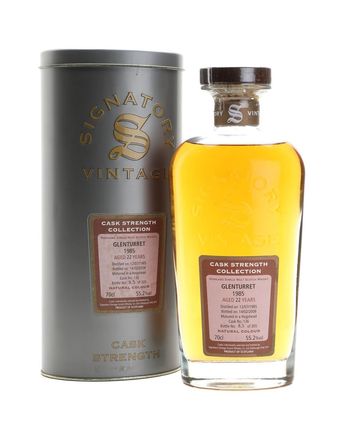 Glenturret 1985 22 Jahre alt Signatory Cask Strength Collection