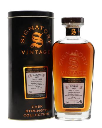 Glenugie 1977 33 Jahre alt Oloroso Finish Signatory