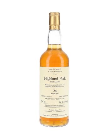 Highland Park 1962 24 Jahre alt Independent Bottling