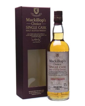 Highland Park 1981 28 Jahre alt Mackillop's