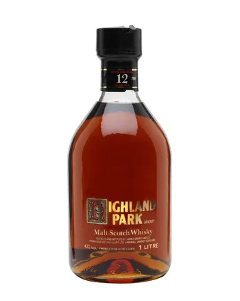 Highland Park 12 Jahre alt Screenprinted Label