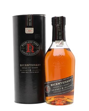 Highland Park 1977 21 Jahre alt Bicentenary