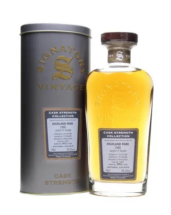 Highland Park 1990 17 Jahre alt Sherry Cask Signatory