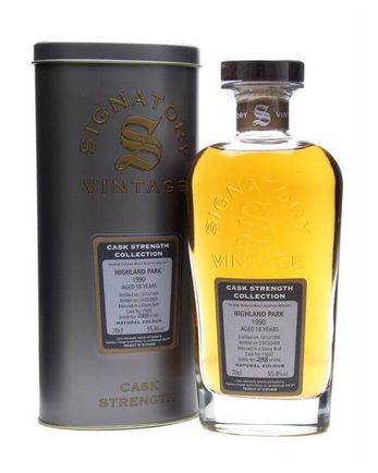Highland Park 1990 18 Jahre alt Sherry Butt #15692 Signatory