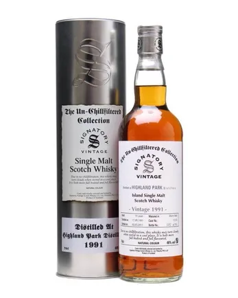Highland Park 1991 19 Jahre alt Un Chillfiltered Sherry Signatory Un-Chillfiltered Collection