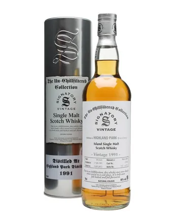 Highland Park 1991 20 Jahre alt Cask #15118 Signatory Un-Chillfiltered Collection