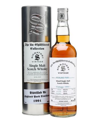 Highland Park 1991 20 Jahre alt Sherry Butt #15089 Signatory Un-Chillfiltered Collection