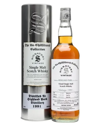 Highland Park 1991 21 Jahre alt Sherry Butt #15120 Signatory Un-Chillfiltered Collection