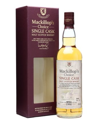 Imperial 1990 19 Jahre alt Cask #11966 Mackillop's