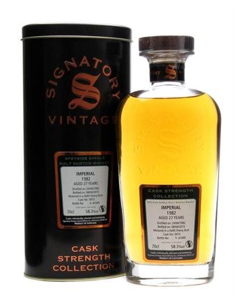 Imperial 1982 27 Jahre alt Cask #3973 Signatory