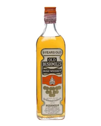 Old Bushmills 9 Jahre alt Bottled 1970's