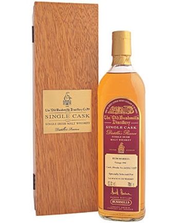 Bushmills 1988 14 Jahre alt Rum Barrel