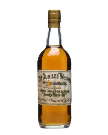 The Jubilee Whisky 20 Jahre alt J Jameson Bottled 1950s