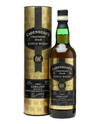 Dumbarton Inverleven 1969 30 Jahre alt Cadenhead's