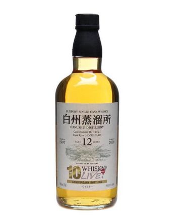 Hakushu 1997 12 Jahre alt Whisky Live 10th Anniversary