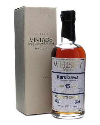 Karuizawa 1992 15 Jahre alt Sherry Butt 3434 Whisky Mag