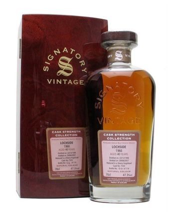 Lochside 1966 40 Jahre alt Sherry Cask 7535 Signatory Cask Strength Collection