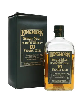 Longmorn 10 Jahre alt Rectangular Bottled 1960's