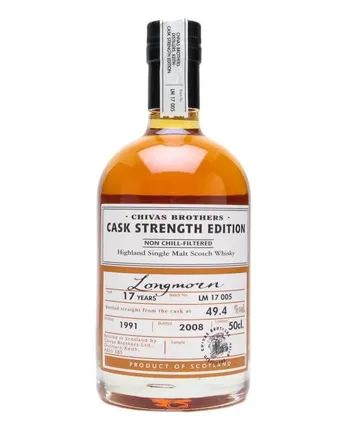 Longmorn 1991 17 Jahre alt Cask Strength