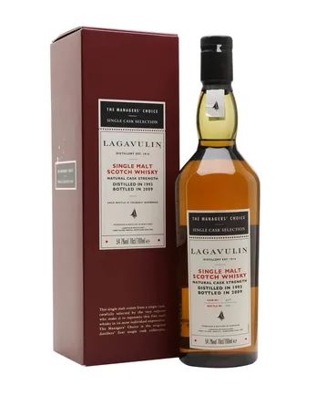 Lagavulin 1993 15 Jahre alt Managers Choice Sherry Cask