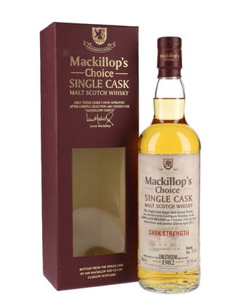 Linlithgow 1982 28 Jahre alt Cask #2206 Mackillop's