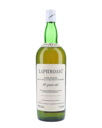 Laphroaig 10 Jahre alt Unblended Bottled 1980s