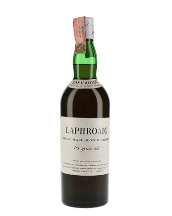 Laphroaig 10 Jahre alt Bottled 1980s Bonfanti