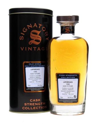 Laphroaig 1990 19 Jahre alt Cask #87 Signatory Cask Strength Collection