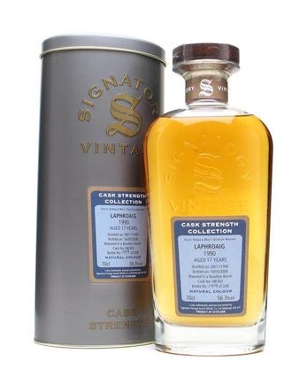 Laphroaig 1990 17 Jahre alt Bourbon Cask Signatory