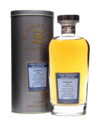 Laphroaig 1990 18 Jahre alt Signatory Cask Strength Collection