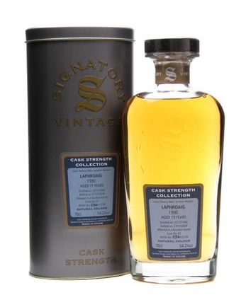 Laphroaig 1990 19 Jahre alt Bourbon Barrel #67 Signatory