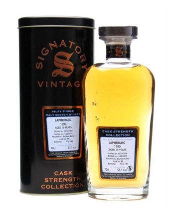 Laphroaig 1990 19 Jahre alt Cask #89 Signatory Cask Strength Collection