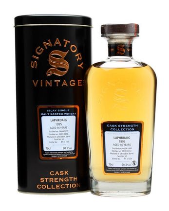 Laphroaig 1995 16 Jahre alt Cask #50 Signatory Cask Strength Collection