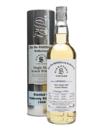 Laphroaig 1999 12 Jahre alt Casks #700046 9 Signatory Un-Chillfiltered Collection