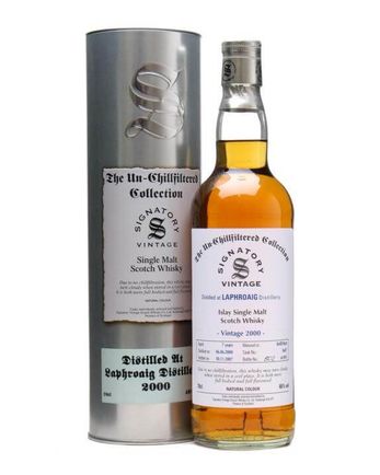 Laphroaig 2000 7 Jahre alt Un Chillfiltered Bottled 2007 Signatory Un-Chillfiltered Collection
