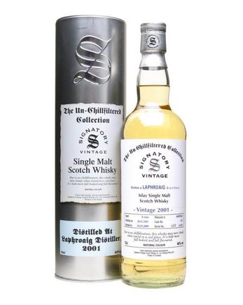 Laphroaig 2001 8 Jahre alt Signatory Un-Chillfiltered Collection