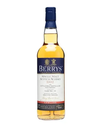 Littlemill 1992 20 Jahre alt Cask #10 Berry Bros Berry Bros & Rudd