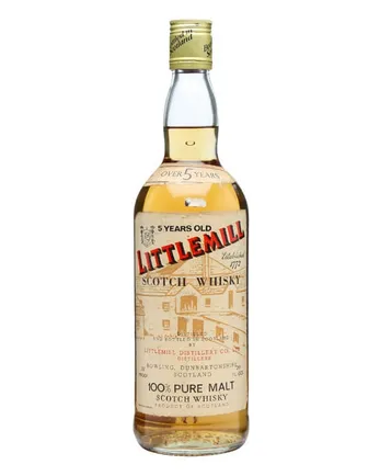 Littlemill 5 Jahre alt Bottled 1970s Tall