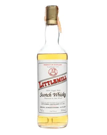 Littlemill 12 Jahre alt Full Proof Bottled 1980s