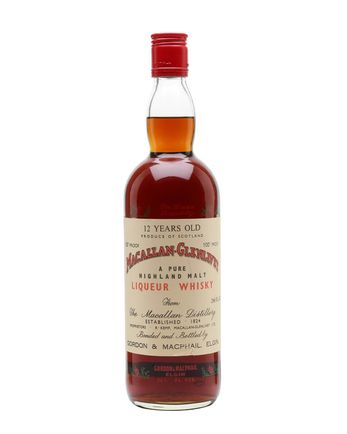 Macallan Glenlivet 12 Jahre alt Bottled 1960s G M Gordon & Macphail