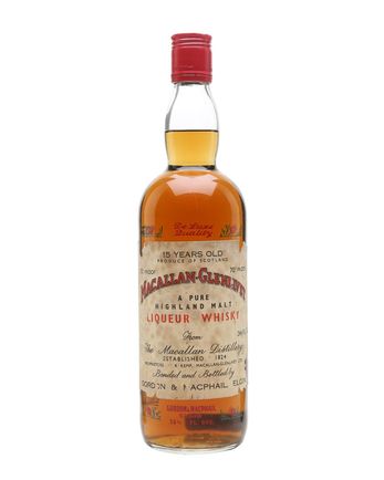 Macallan Glenlivet 15 Jahre alt Liqueur Whisky Gordon & Macphail