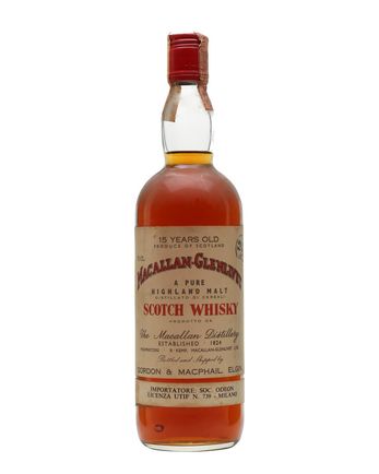 Macallan Glenlivet 15 Jahre alt Bottled 1960s Gordon & Macphail