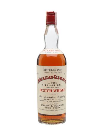 Macallan Glenlivet 1937 34 Jahre alt Sherry Cask G M Gordon & Macphail