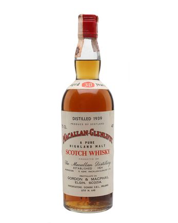 Macallan Glenlivet 1939 30 Jahre alt Sherrywood G M Gordon & Macphail